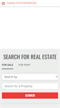 Mobile Screenshot of hannapateproperties.com